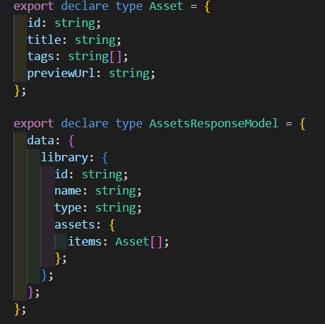 External Data Model