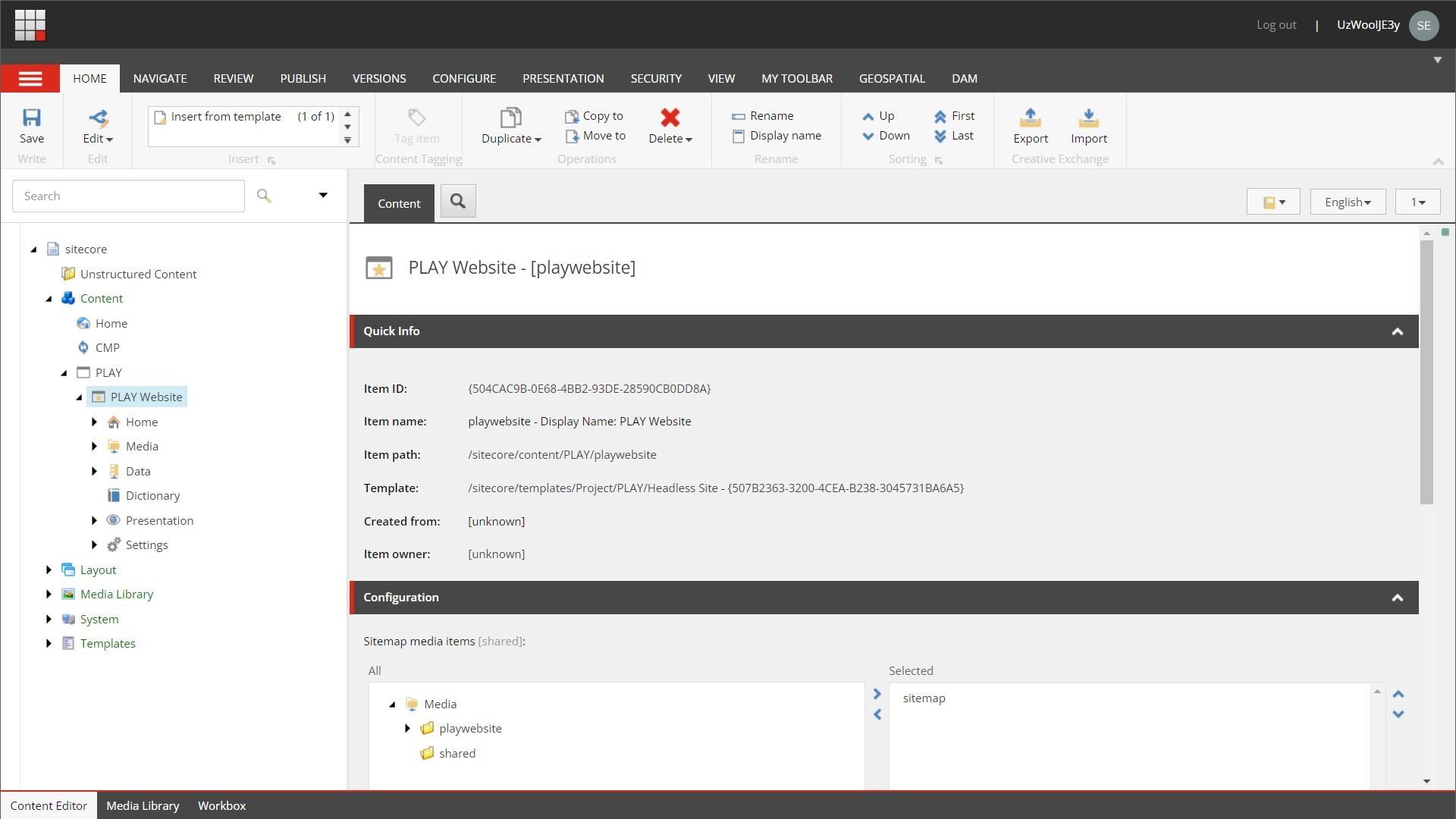 Site Structure in XM Cloud